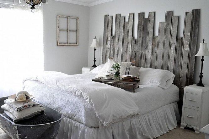 Деревянное изголовье кровати: 10 потрясающих идей для вдохновения кровати, изголовье, деревянные, у основания, планки, просто, Установите, можно, красивое, панно, ничего, чтобы, часть, сделать, старый, Выглядит, нарезать, фанеры, в белый, отсутствующее