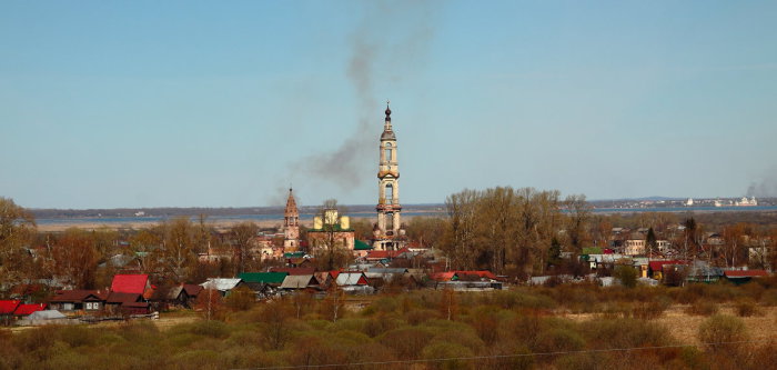 30 красивейших православных колоколен, со сверкающими золотыми куполами