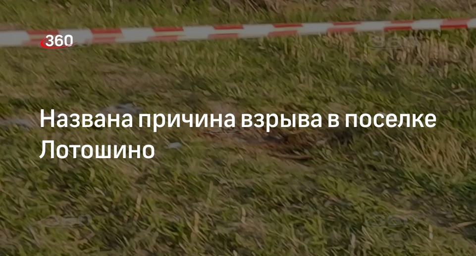 Источник 360.ru: в Лотошине взорвались старые брошенные в костер противогазы