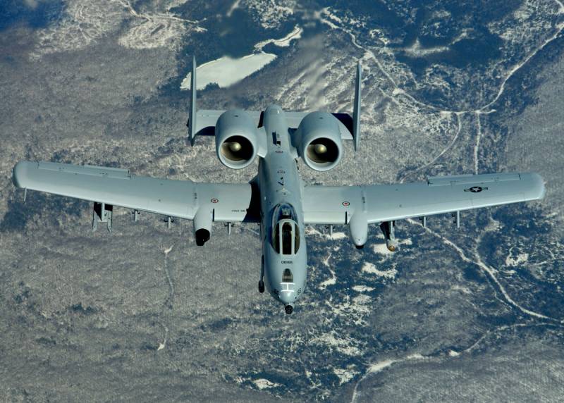 Штурмовик A-10C пройдёт новые модернизации ввс