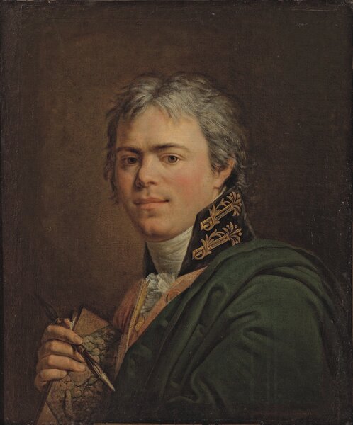 "Автопортрет", 1800, холст, масло, ГТГ
