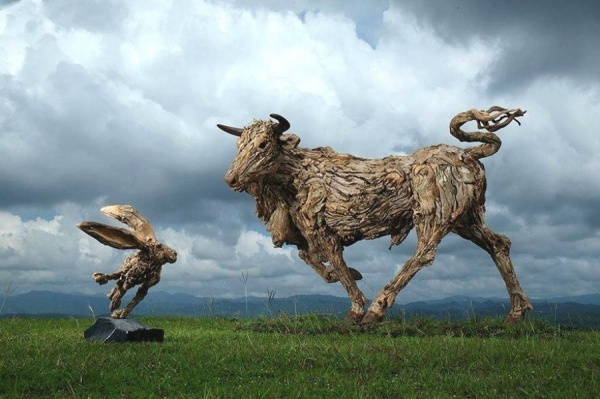 Британский скульптор Джеймс Доран-Уэбб (14 фото)