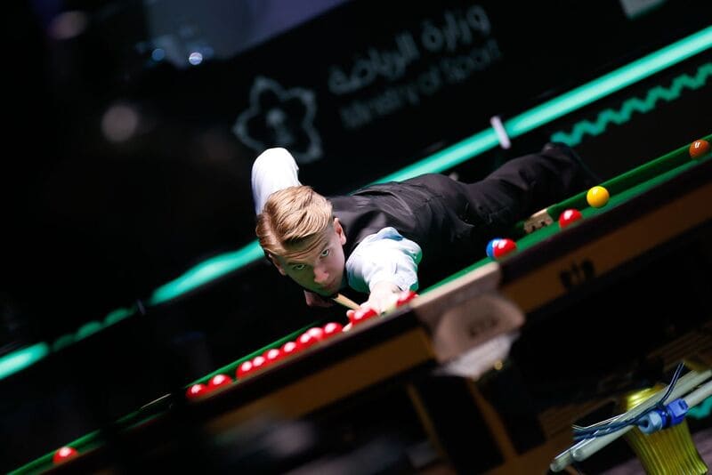 Видео второго раунда Saudi Masters 2025 по снукеру