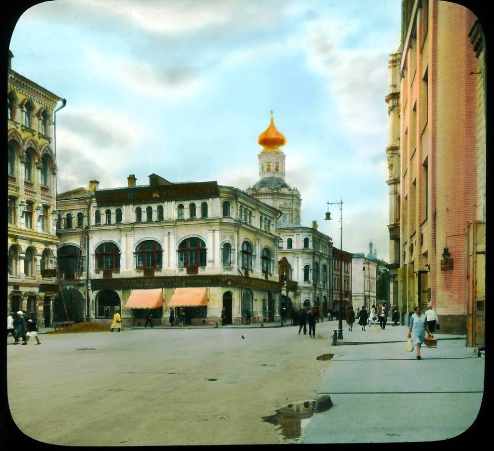 Фотография: Москва 1931 года в цвете на невероятно атмосферных снимках №54 - BigPicture.ru