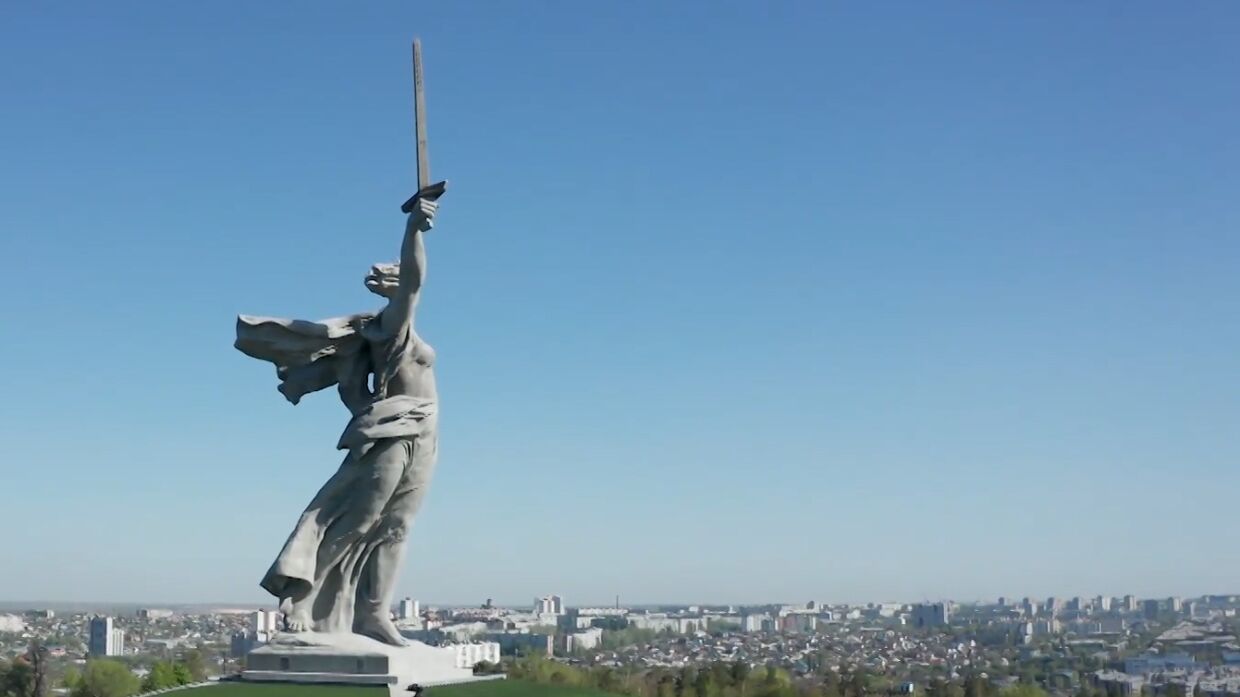 Памятник «Родина-мать зовет!» в Волгограде отреставрирован. События дня. ФАН-ТВ