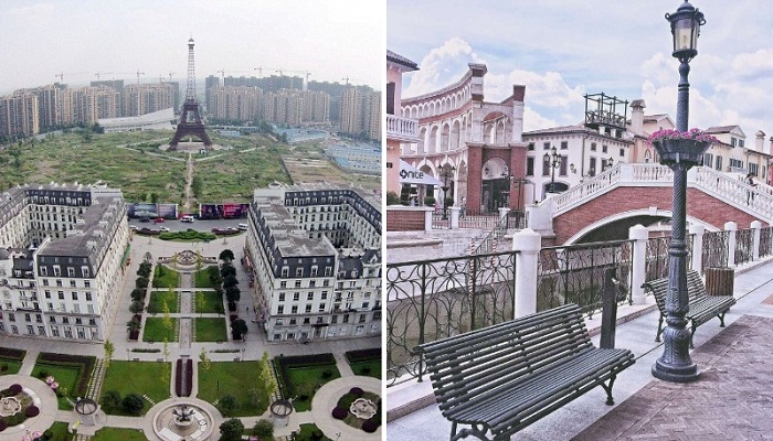 Архитектурные клоны: в Китае появились точные копии целых городов из других частей света