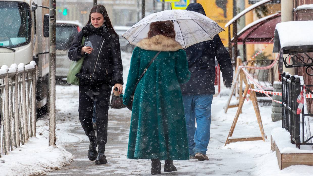 Циклон «Юта» принесет в Петербург аномальное тепло и мокрый снег