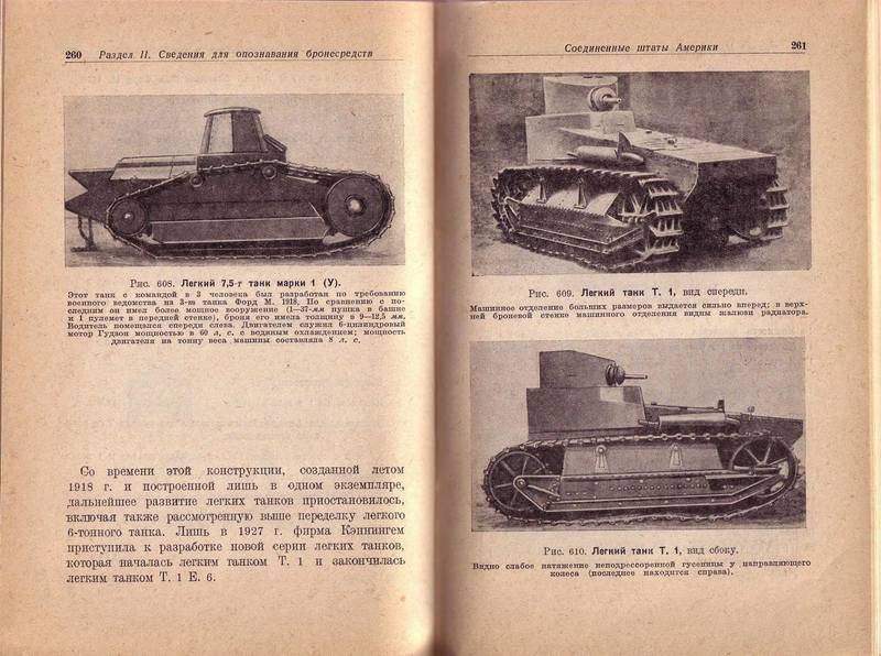 Американские опытные танки 20-х годов ХХ века оружие