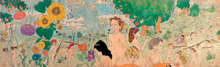 Как художник, признанный «умственно отсталым», 60 лет рисовал девочек-воительниц: Нереальное королевство Генри Дарджера Как художник, признанный «умственно отсталым», 60 лет рисовал девочек-воительниц: Нереальное королевство Генри Дарджера