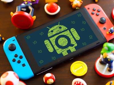 Энтузиаст установил Android Q на Nintendo Switch Android Q