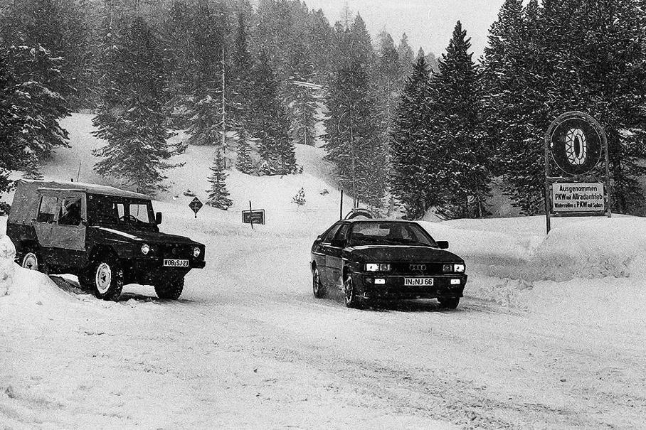 Прототип испытали зимой на перевале Turracher Hohe. Машина преодолела его без цепей противоскольжения и специальных шин и была принята в серию