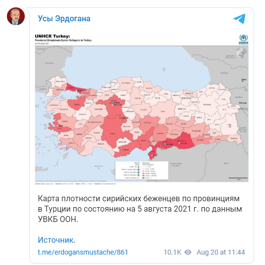 Жители Турции поставили Эрдогану ультиматум из-за наплыва афганских беженцев геополитика