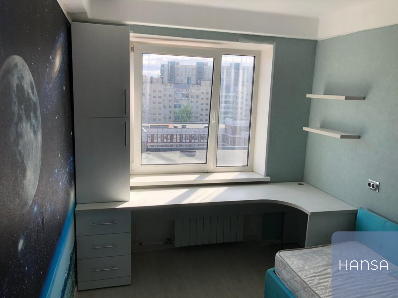 Качественный стол подоконник на заказ от Hansa Mebel