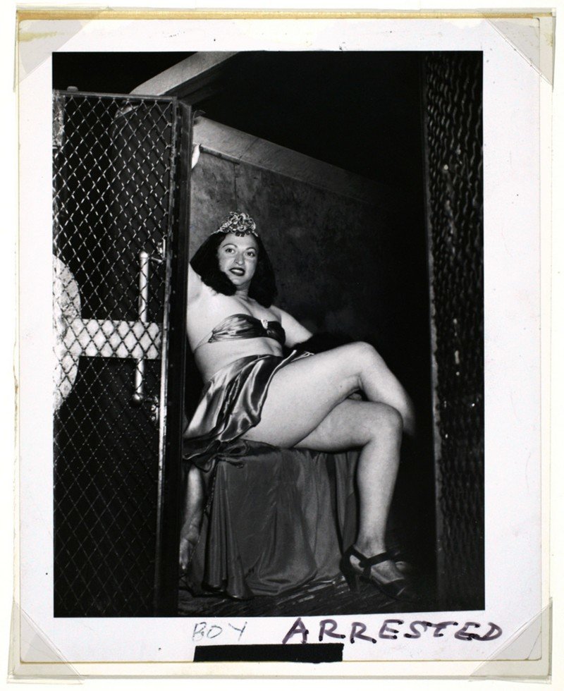 Арестованный парень, Калифорния, 1939. виджи, история, фотография