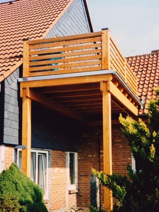 Как пристроить балкон к частному дому : 30 практичных и интересных идей архитектура,ремонт и строительство