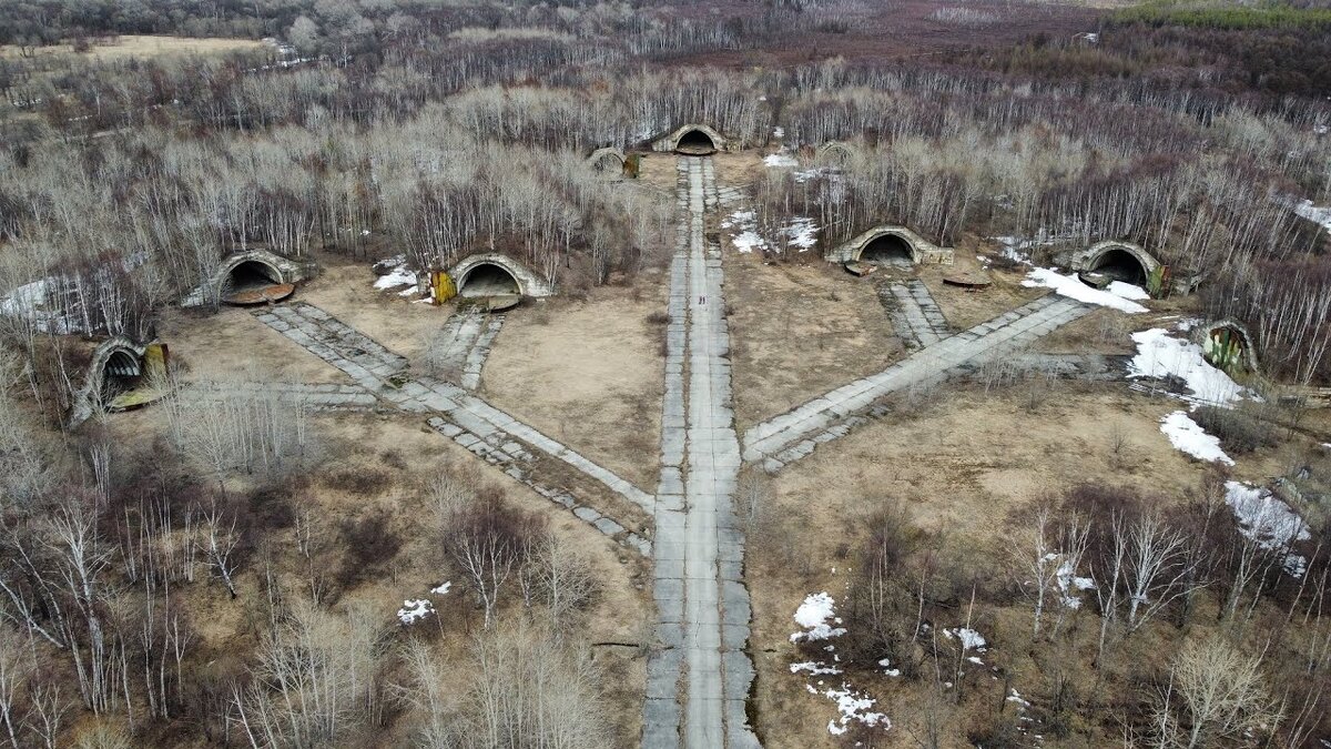 брошенные аэродромы ПВО страны