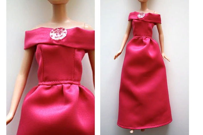 Как сшить платье для куклы барби