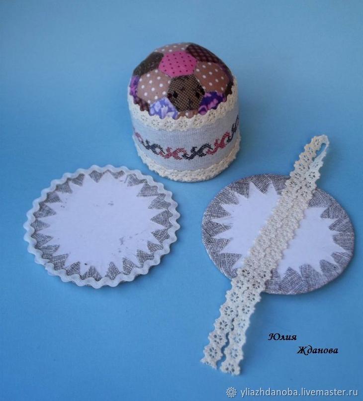 Создаем органайзер для рукодельницы. Два в одном: корзинка + игольница в славянском стиле идеи