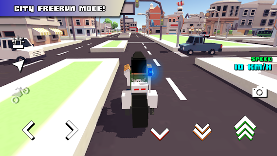 Blocky Moto Racing screenshot