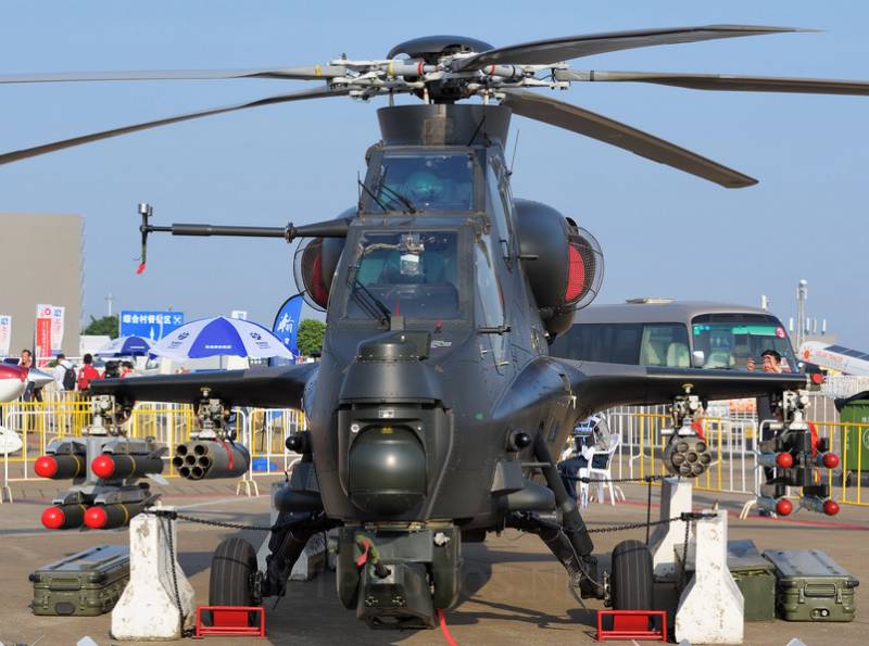 Западные боевые вертолёты для Китая Западные боевые вертолёты для Китая ввс