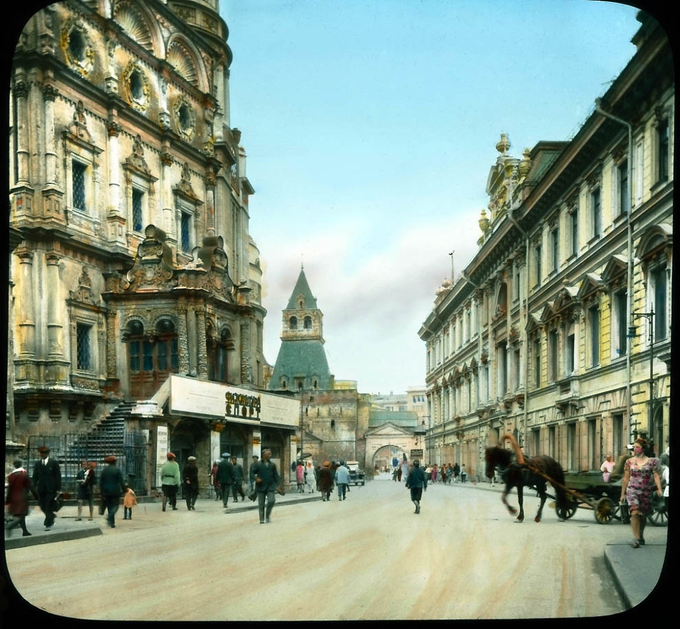 Фотография: Москва 1931 года в цвете на невероятно атмосферных снимках №29 - BigPicture.ru