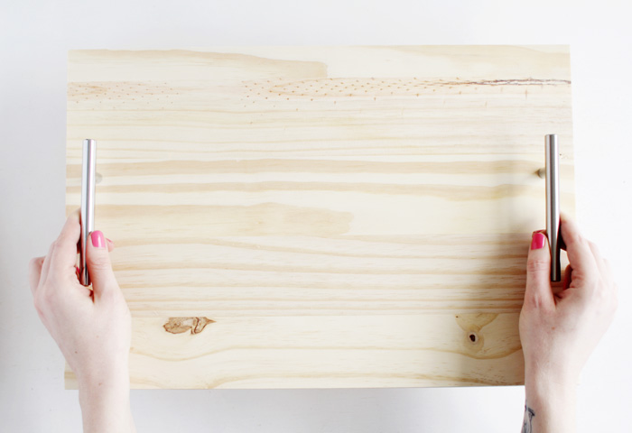 DIY Pine Serving Tray 4