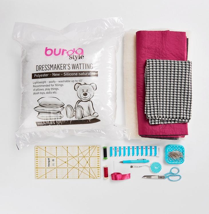 Стёганый шарф-палантин своими руками одежда