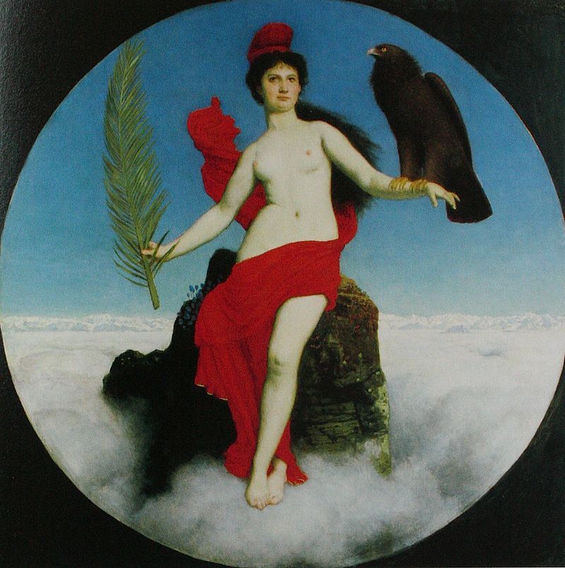 Libertas, Arnold Böcklin, 1891