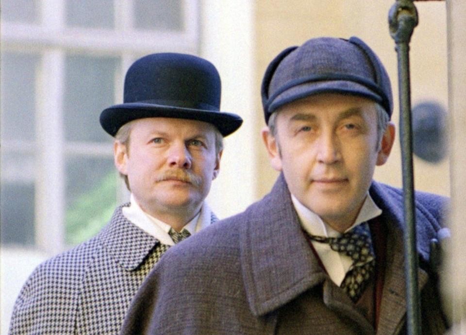 5 киноляпов из "Приключений Шерлока Холмса и доктора Ватсона" актер, кино, киноляп, подборка, фильм, шерлок холмс