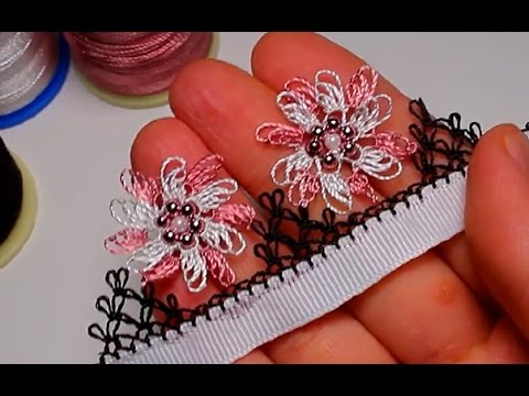 Красивое кружево иглой: мастер-класс