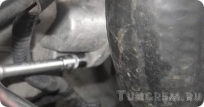 Замена втягивающего реле стартера Lada Kalina