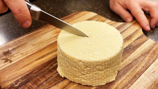 Домашний сыр из 3 ингредиентов. Пол дня и головка сыра готова блюда из молока,домашний сыр
