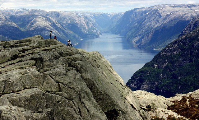 Люсе-фьорд , Норвегия авиатур
