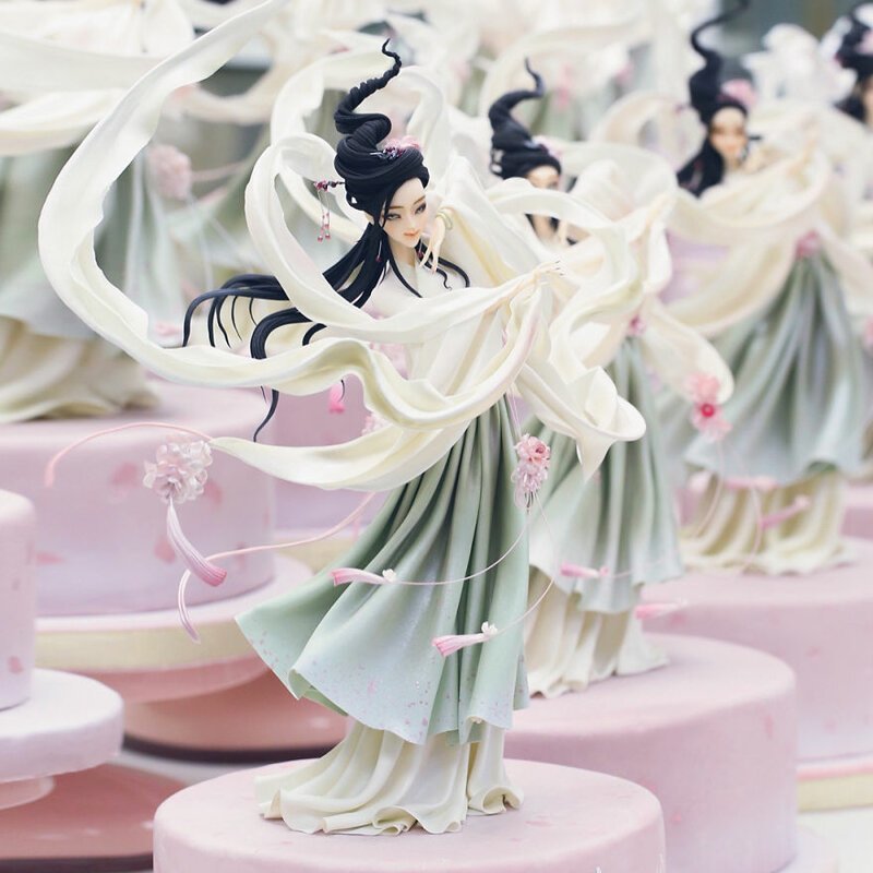 30 невероятных украшений для тортов от китайского кондитера тортов, который, больше, искусства, Сегодня, Китая, женщиныимператора, единственной, первой, Цетянь, работ, фигура, лучших, традиционного, культуры, китайской, элементов, много, кондитера, Представленная