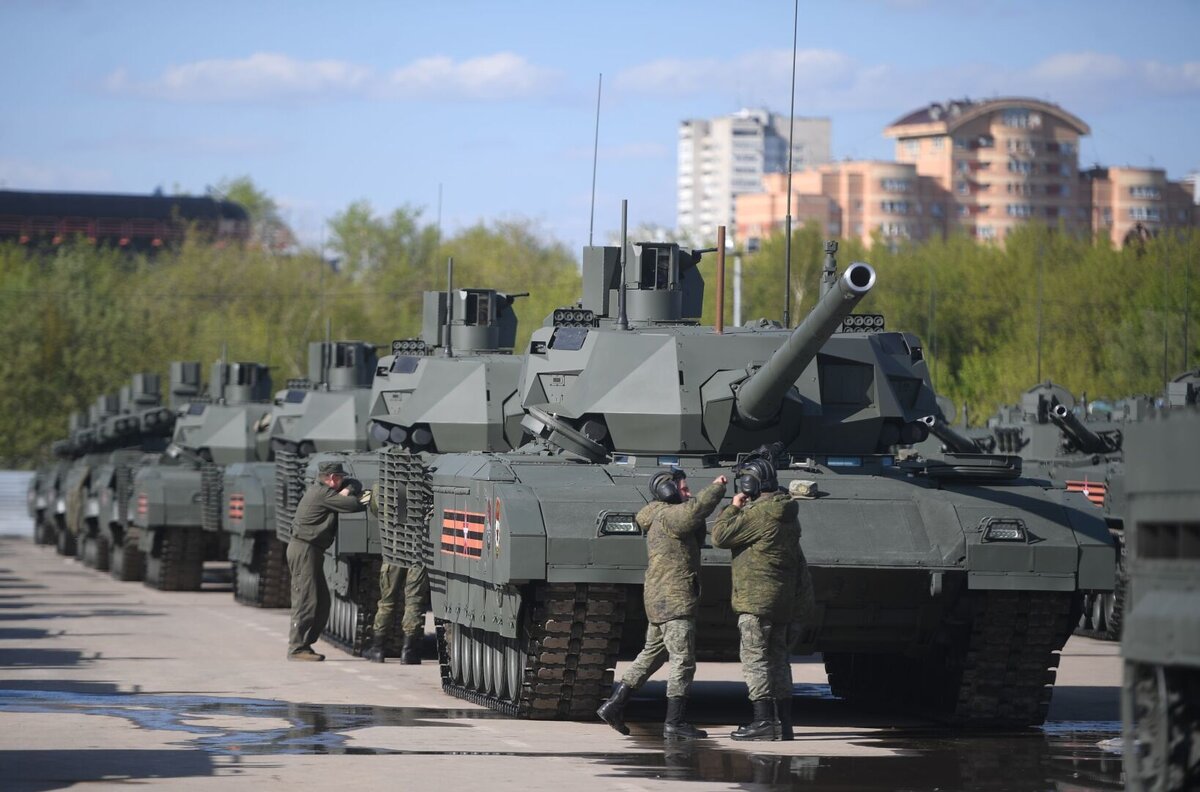 Передача танков Т-14 Армата в войска
