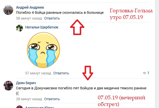 Последние новости Новороссии: Боевые Сводки ООС от Ополчения ДНР и ЛНР — 8 мая 2019 Последние новости Новороссии: Боевые Сводки ООС от Ополчения ДНР и ЛНР — 8 мая 2019 украина