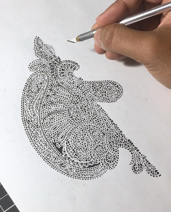 Фантастическая резьба по бумаге Фантастическая резьба по бумаге