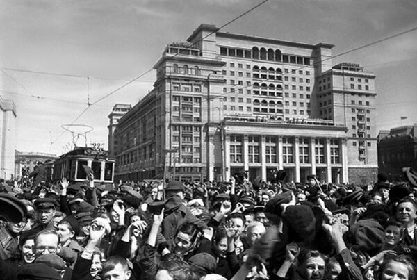 Москва в мае-июне 1945 года Великая отечественная война,история России