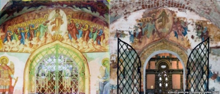 Сюжеты фресок рассказывают основные события жизни Иоанна Крестителя.