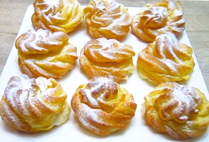 Воздушные пирожные с нежным и ароматным кремом: получаются даже в начинающих кулинаров