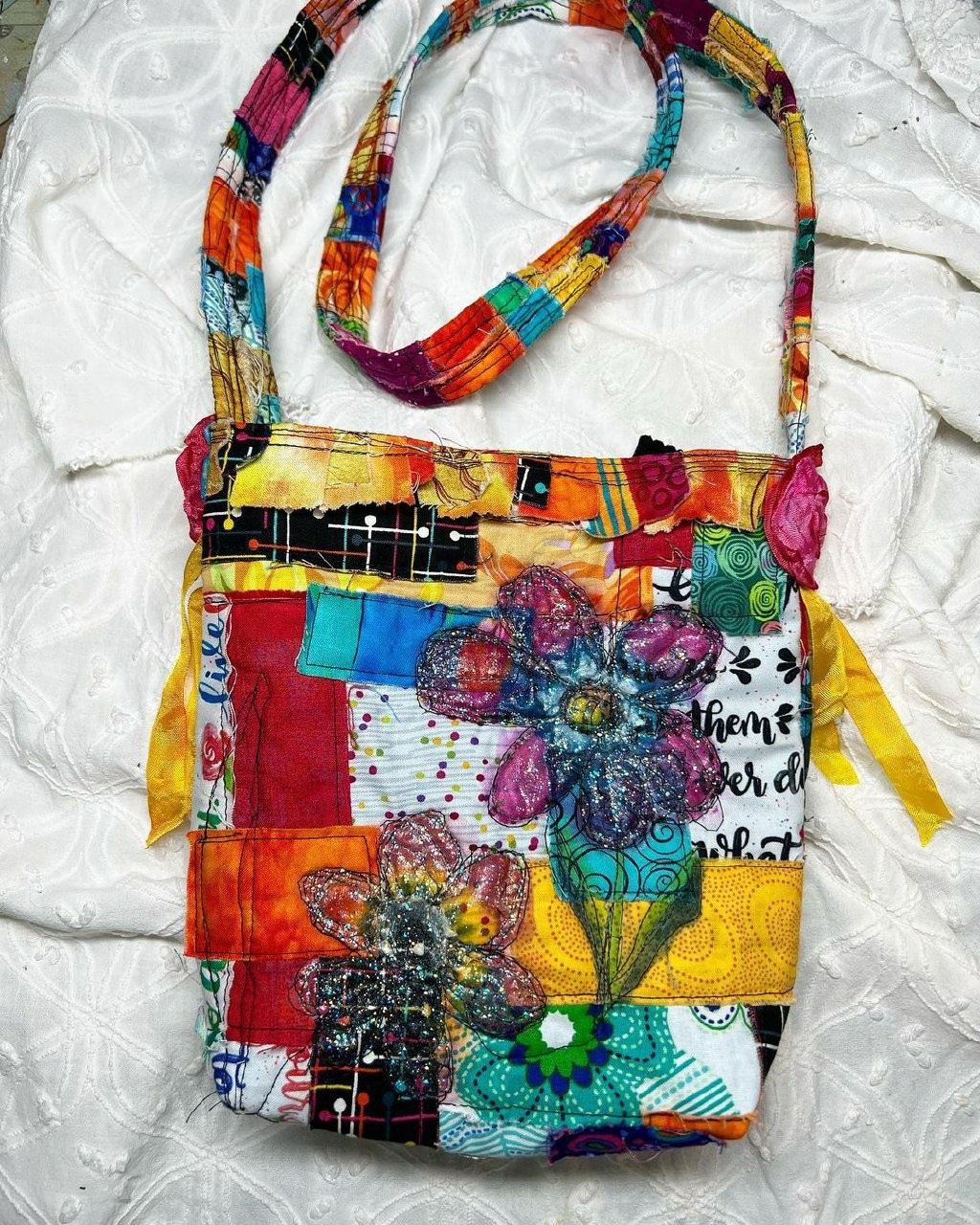 Текстильные фантазии Darlene Winter вышивка,идеи и вдохновение,лоскутное шитье,мастерство,творчество