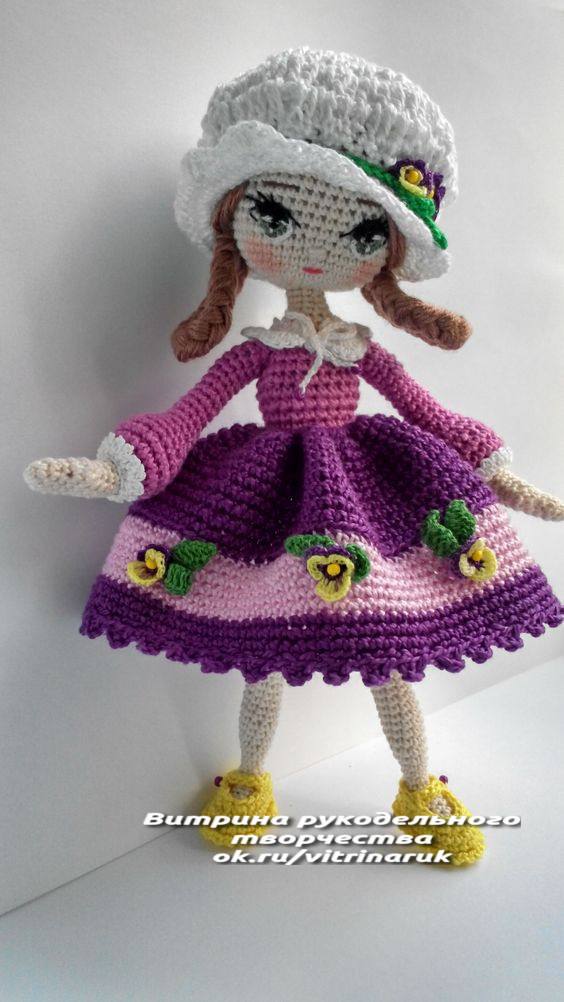 Вязаные куколки. Для вдохновения любителей вязать крючком. handmake,вязание,куклы и игрушки,поделки своими руками