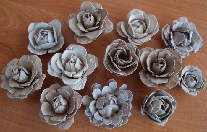 Что сделать из яичных лотков декор,домашний досуг,своими руками