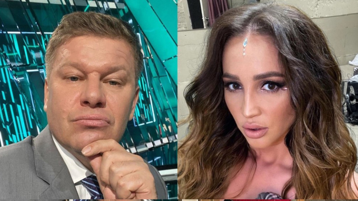 Надпись на футболке Бузовой стала поводом для новой шутки Губерниева