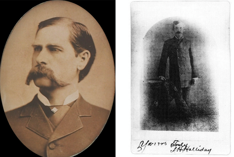 Wyatt Earp и  Doc Holliday.