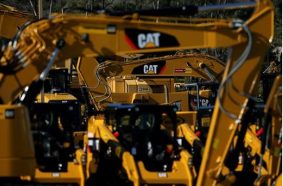 FILE PHOTO: Caterpillar Inc. equipment is on display for sale at a retail site in San Diego, California, U.S., March 3, 2017. REUTERS/Mike Blake/File Photo
