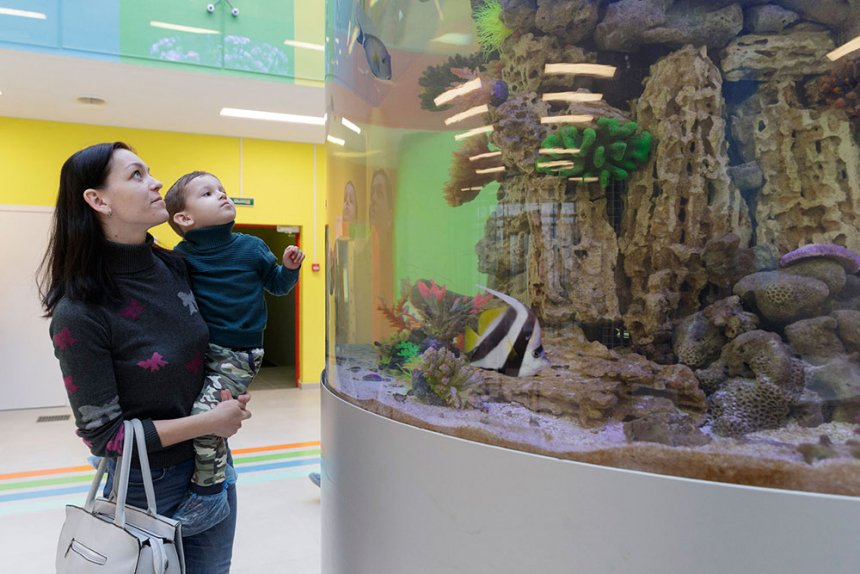 Уникальный детский сад с роялем, каруселью и огромным аквариумом распахнул двери малышам в Туле
