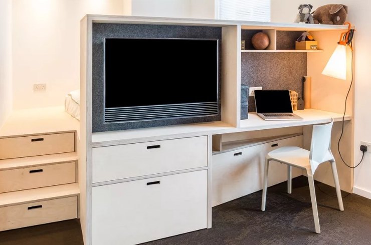 Спальня в небольшой квартире-студии: 10 идей для вдохновения Спальня в небольшой квартире-студии: 10 идей для вдохновения интерьер и дизайн