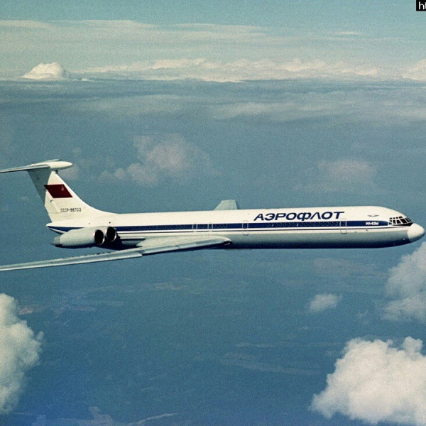 Состоялся первый полет самолета Ил-62 в СССР
