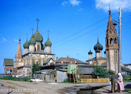 Ярославль 1950-х годов в цвете 